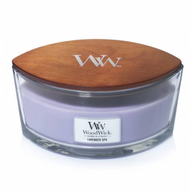 Lavender Spa Ellipse Candle From Woodwick