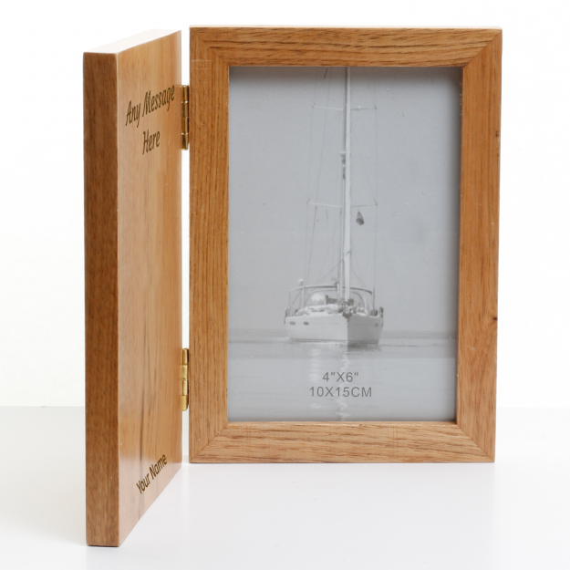 Personalised WoodenPhoto Book Frame
