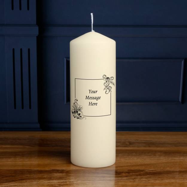 Any Message - Personalised Candle