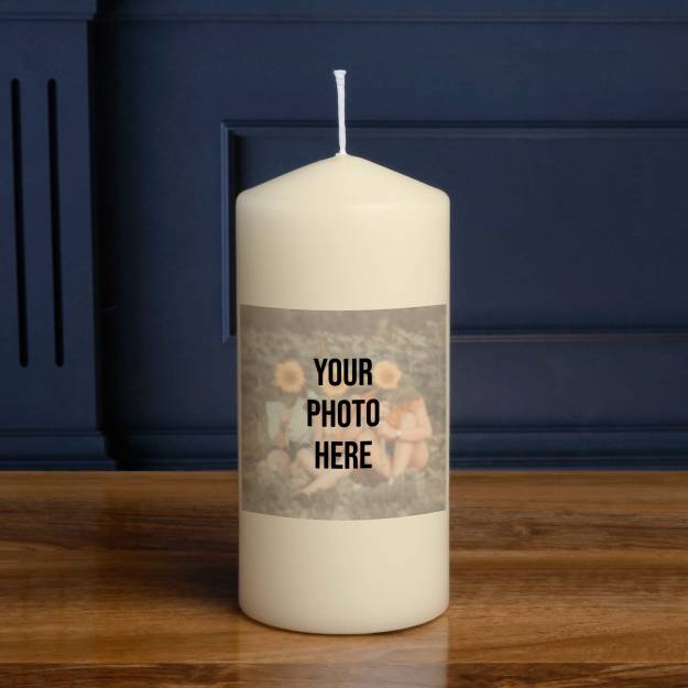 Any Photo - Personalised Candle