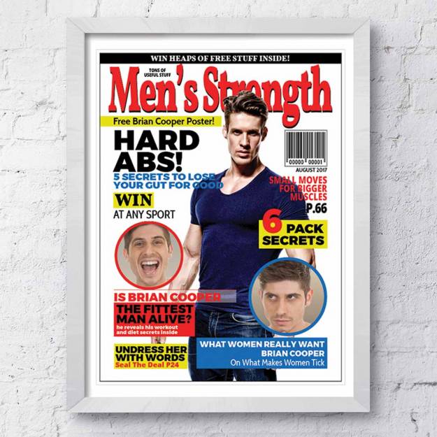 Muscle Man Magazine Spoof