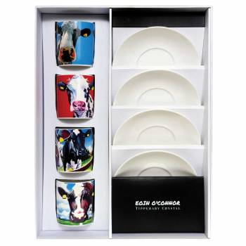 Eoin O Connor Set of 4 Espresso Cups Party Pack