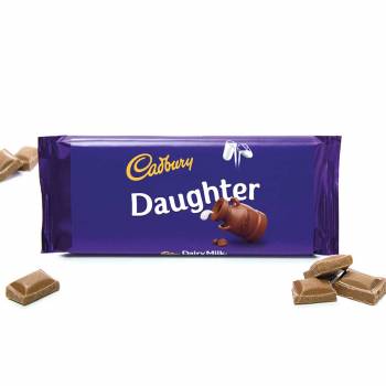 Daughter - Cadbury Dairy Milk Chocolate Bar 110g