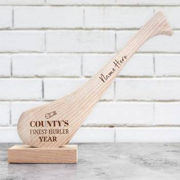 County's Finest Hurler - Personalised Hurley