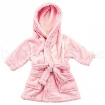 Embroidered Bathrobe Age 7 - 10 Years (Pink & Blue)