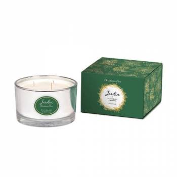 Tipperary Jardin 3 Wick Candle - Christmas Pine
