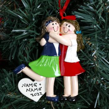 Personalised Christmas Ornament - Friendship Female