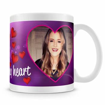 Forever In My Heart Personalised Photo Mug