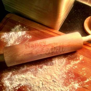 Rock & Roll Personalised Rolling Pin