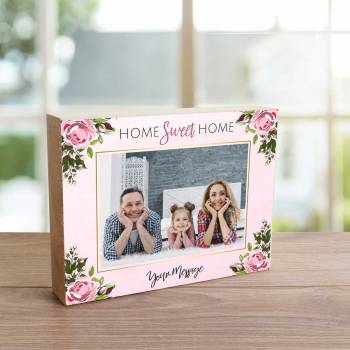Home Sweet Home - Wooden Photo Blocks