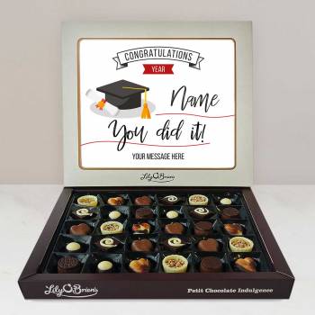 You Did It Graduation - Personalised Chocolate Box 290g