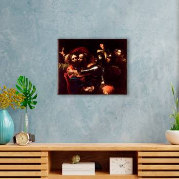 The Taking of Christ by Caravaggio - Stretched Canvas