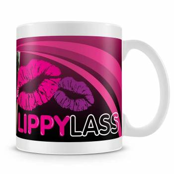Lippy Lass Personalised Photo Mug