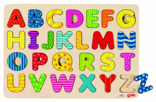Alphabet Puzzle from Goki