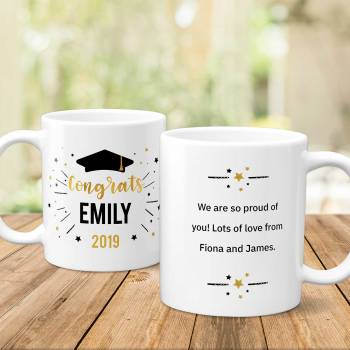 Congrats Graduation Personalised Mug