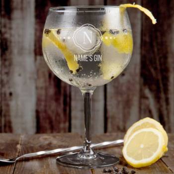 Any Name's Gin - Personalised Gin Glass