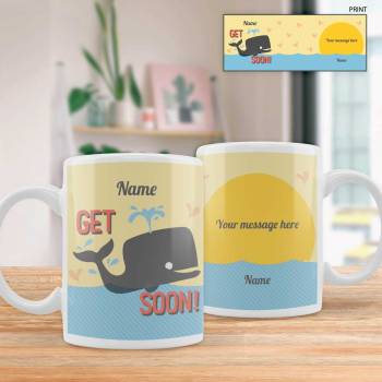 Get Whale Soon - Personalised Mug