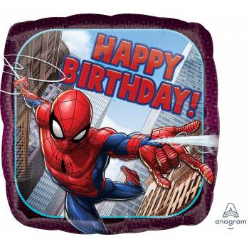 Spiderman Happy Birthday Balloon in a Box