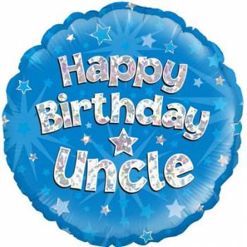 Happy Birthday Uncle Balloon in a Box