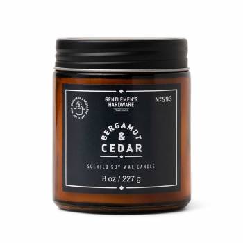 Jar Candle Bergamot And Cedar 8 Oz