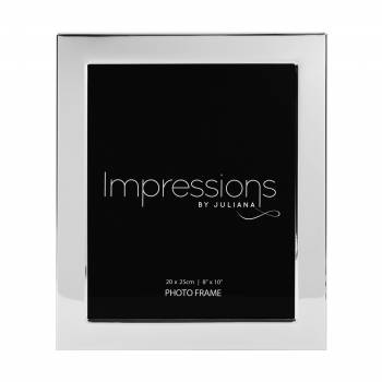 Impressions Silver Plated Photo Frame 8 X 10
