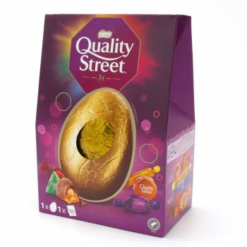 Quality Street Milk Chocolate Giant Easter Egg 250g