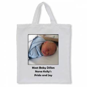 Any Photo Any Text Personalised Tote Bag