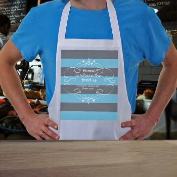 Home is where the food is - Personalised Apron