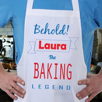 Baking Legend Personalised Apron