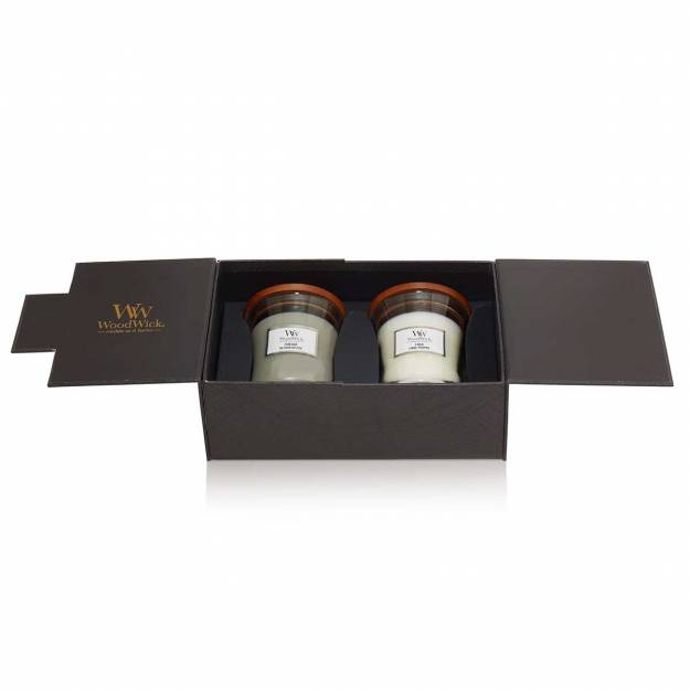 Woodwick Medium Hourglass Gift Set