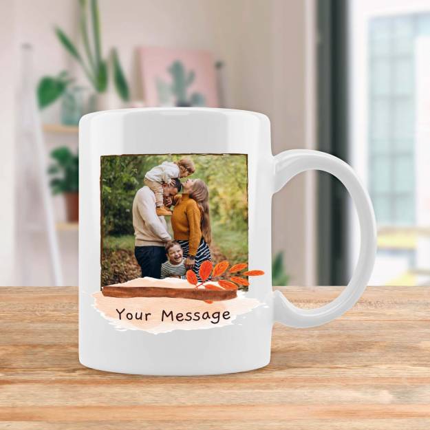 Robin Any Photo and Message - Personalised Mug