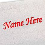 Embroidered Personalised Hand Towel
