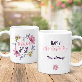 Mum You're The Best Happy Mother's Day - Personalised Mug