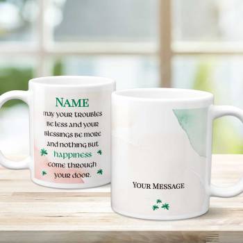 Irish Blessing Any Message - Personalised Mug