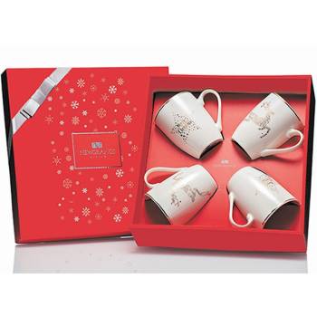 Stella Bone China Mug Set of 4 - Newgrange