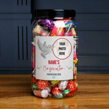 Confirmation - Personalised Sweets Jar
