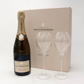 Louis Roederer Champagne & Flute Gift Box