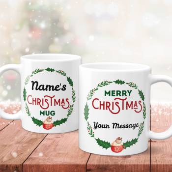 Name's Christmas Mug - Personalised Mug