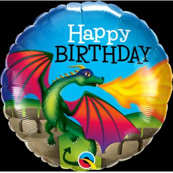 Happy Birthday Dragon Balloon in a Box