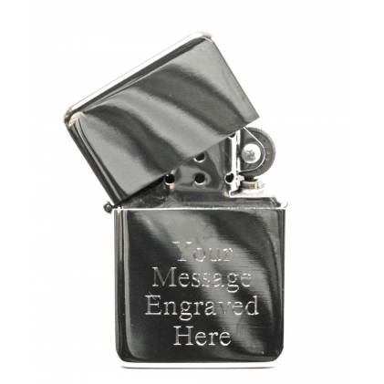 Engraved Steel Lighter