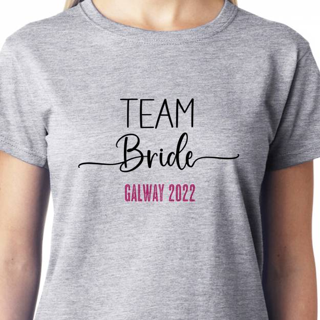 Team Bride - Personalised T-Shirt