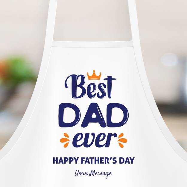 Best Dad Ever - Personalised Apron