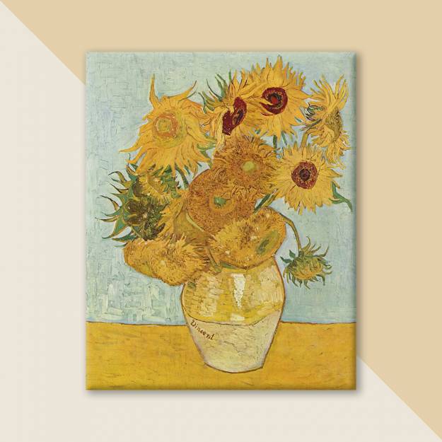 Sunflowers by Vincent Van Gogh - Stretched Canvas