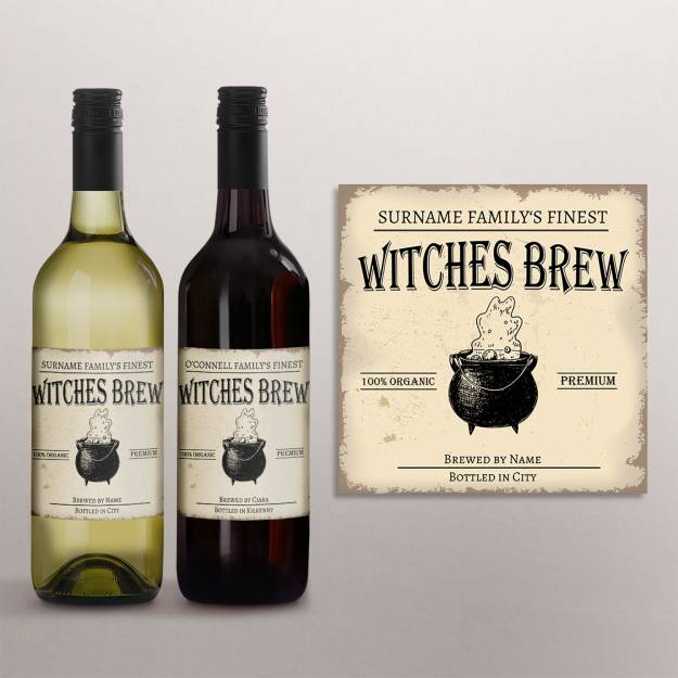 Witches' Brew - Personalised Wine