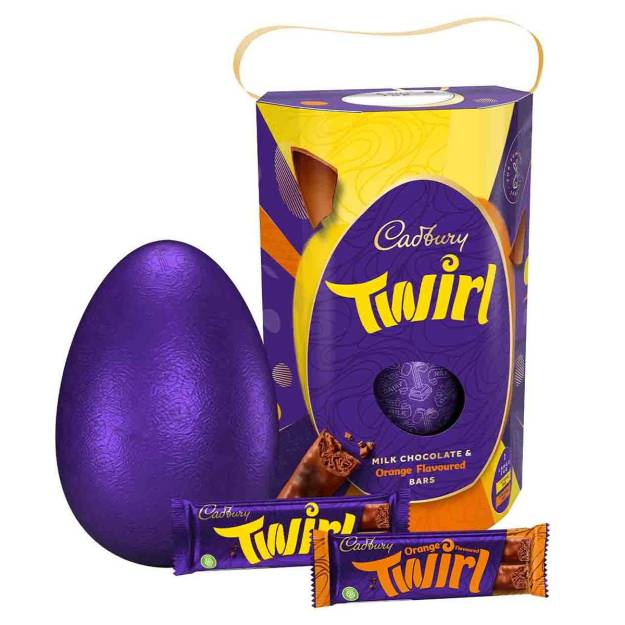 Cadbury Twirl Orange Easter Egg 241g 10026222 Ts Ie