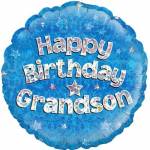 Happy Birthday Grandson Balloon in a Box