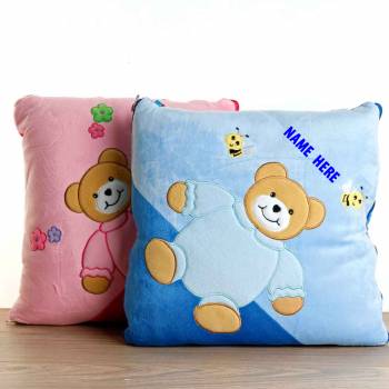 Quillow (Pink or Blue) - Personalised