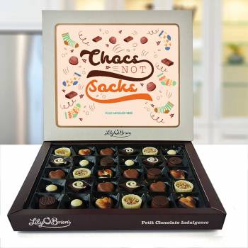 Chocs not Socks Personalised Chocolate Box 290g