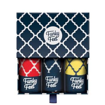 Morocco Boy's 3 Sock Box Set from Funky Feet