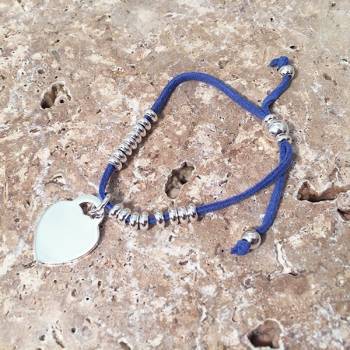 Personalised Benitas Friendship Bracelet - Blue